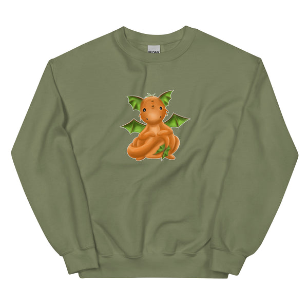 Sweatshirt - Kürben-Drache by Wanderkraehe ein Produkt von SCHIETKRAM