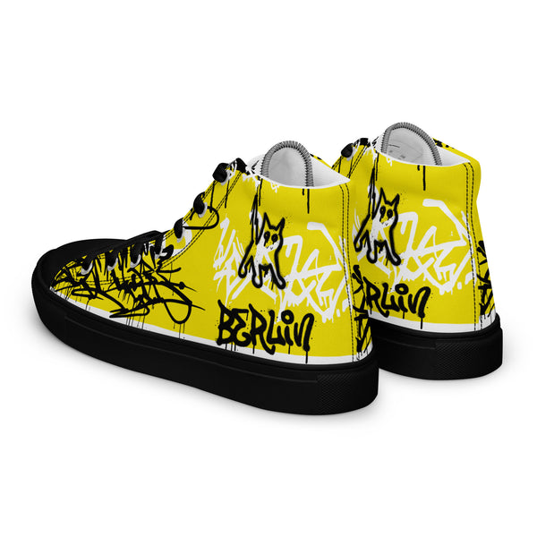 Canvas High-Top Sneaker - Y-Stripe black ein Produkt von SCHIETKRAM