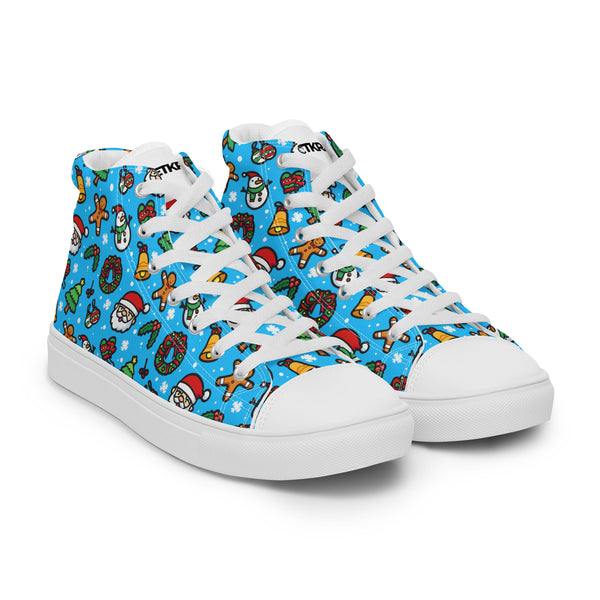 Canvas High-Top Sneaker - Christmas Comic ein Produkt von SCHIETKRAM