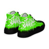 Canvas High-Top Sneaker - Green Message black ein Produkt von SCHIETKRAM