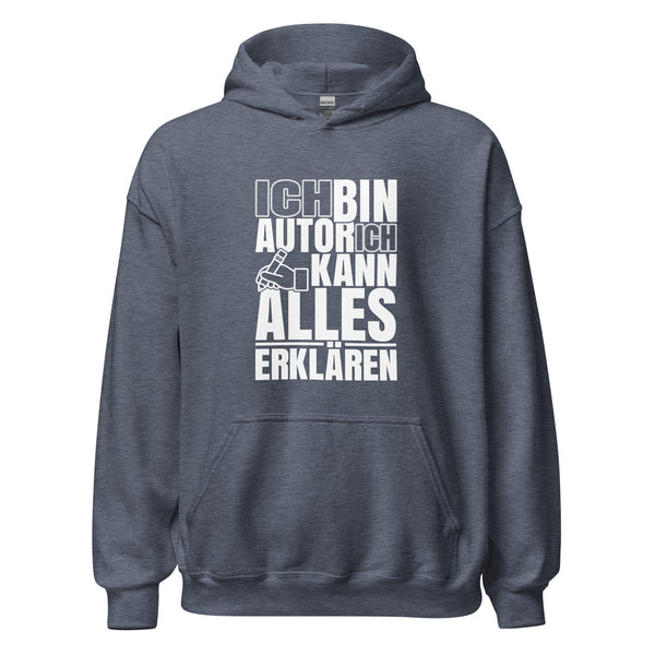 Hoodie Classic - Ich kann alles erklären white ein Produkt von SCHIETKRAM