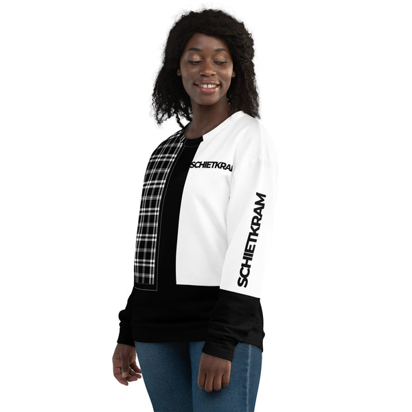 Allover Print Sweatshirt - Karo ein Produkt von SCHIETKRAM