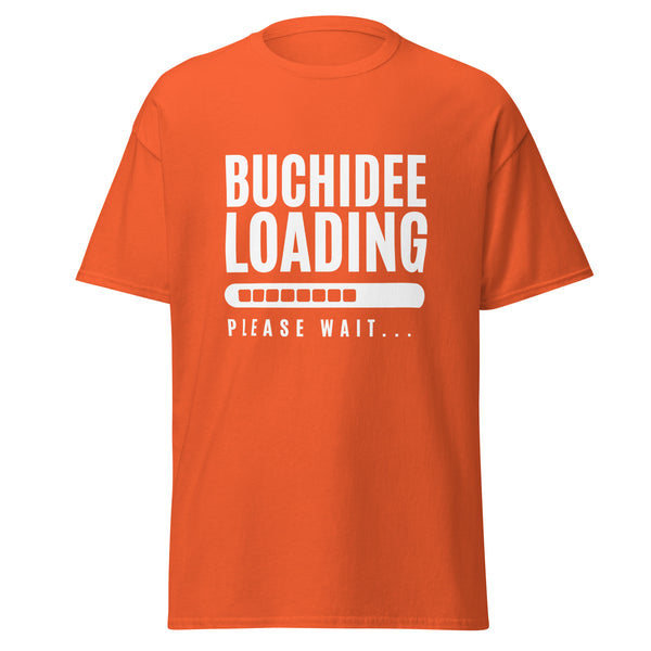 T-Shirt Classic - Buchidee Loading white ein Produkt von SCHIETKRAM