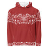 Allover Print Hoodie - Weihnachten Tres Chic ein Produkt von SCHIETKRAM