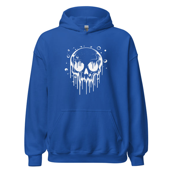 Hoodie Classic - Melting Skull white ein Produkt von SCHIETKRAM