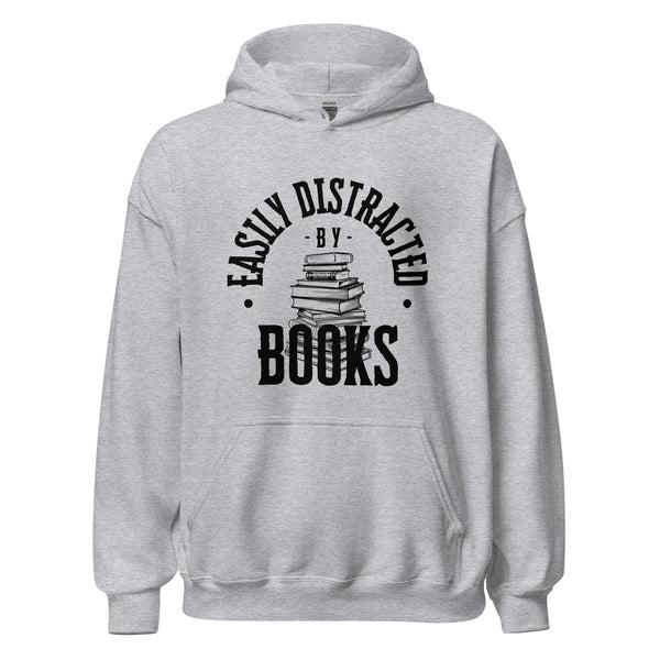 Hoodie Classic - Easily distracted by Books black ein Produkt von SCHIETKRAM