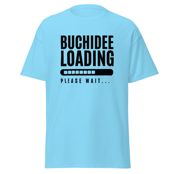 T-Shirt Classic - Buchidee Loading black ein Produkt von SCHIETKRAM