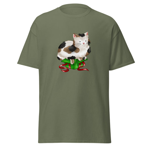 T-Shirt Classic - Weihnachts-Katze Geschenk by Wanderkraehe ein Produkt von SCHIETKRAM