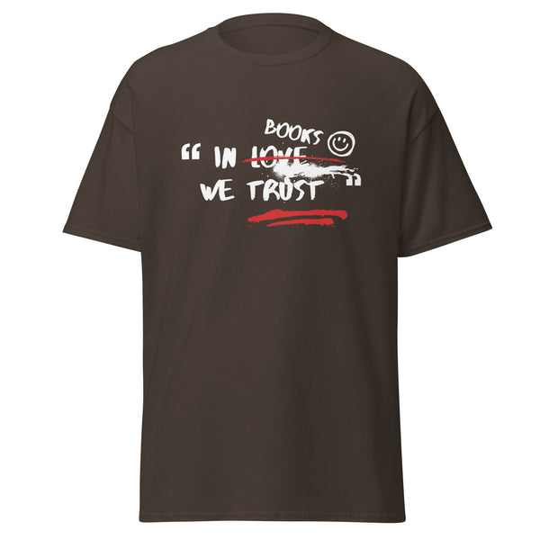 T-Shirt Classic - In Books we trust ein Produkt von SCHIETKRAM