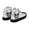 Canvas High-Top Sneaker - Melting Skull white ein Produkt von SCHIETKRAM