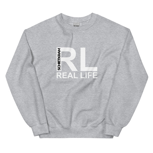 Sweatshirt - Real Life white ein Produkt von SCHIETKRAM
