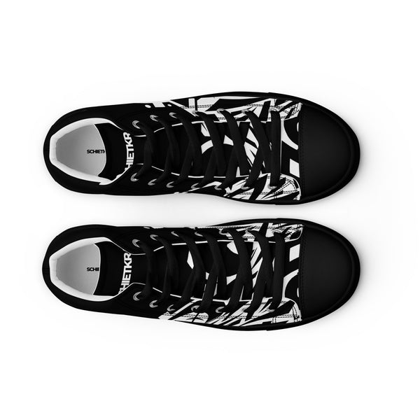 Canvas High-Top Sneaker - Bottom black ein Produkt von SCHIETKRAM