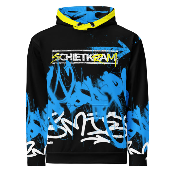 Allover Print Hoodie - Good Mood ein Produkt von SCHIETKRAM