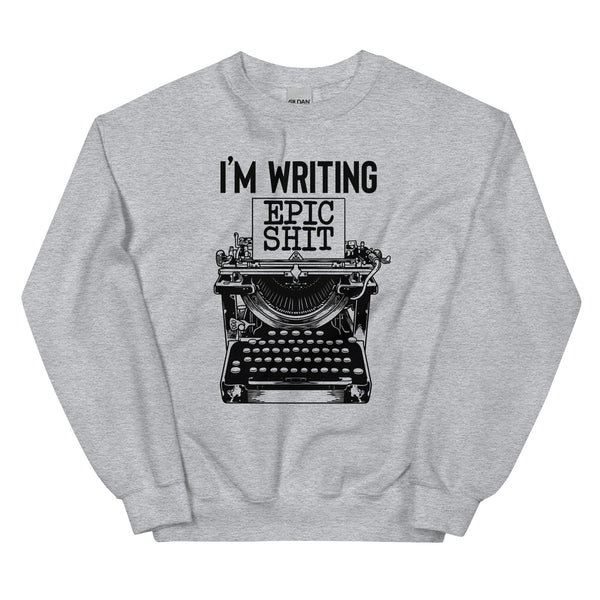 Sweatshirt - Writing Epic Shit black ein Produkt von SCHIETKRAM