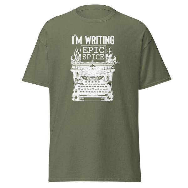 T-Shirt Classic - I'm writing epic spice white ein Produkt von SCHIETKRAM