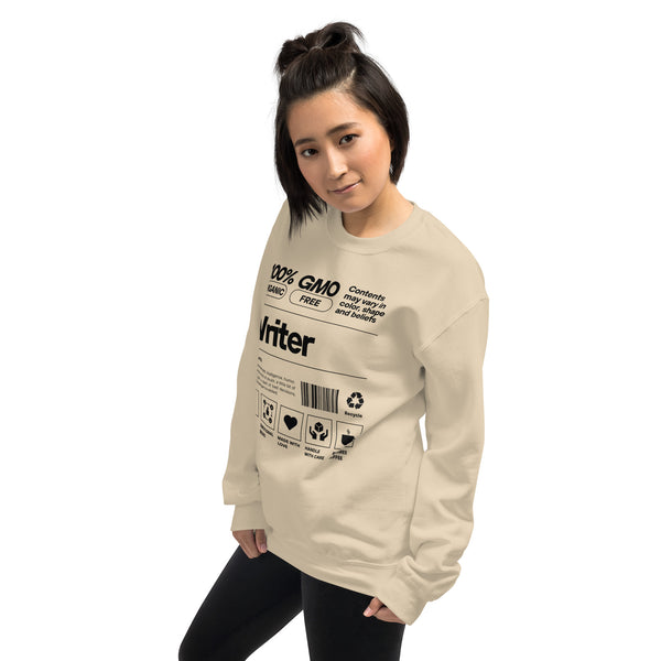 Sweatshirt - Writer black ein Produkt von SCHIETKRAM