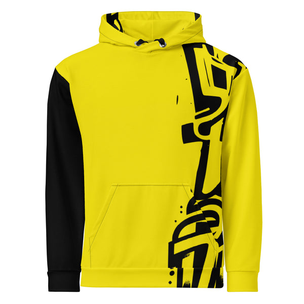 Allover Print Hoodie - Notes yellow ein Produkt von SCHIETKRAM