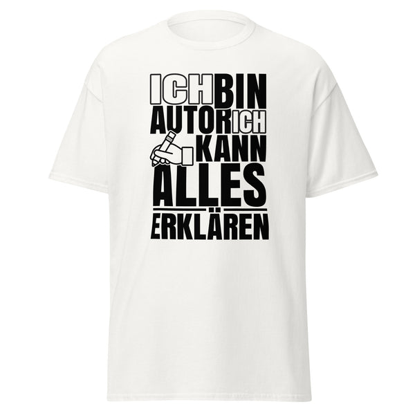 T-Shirt Classic - Ich kann alles erklären black ein Produkt von SCHIETKRAM