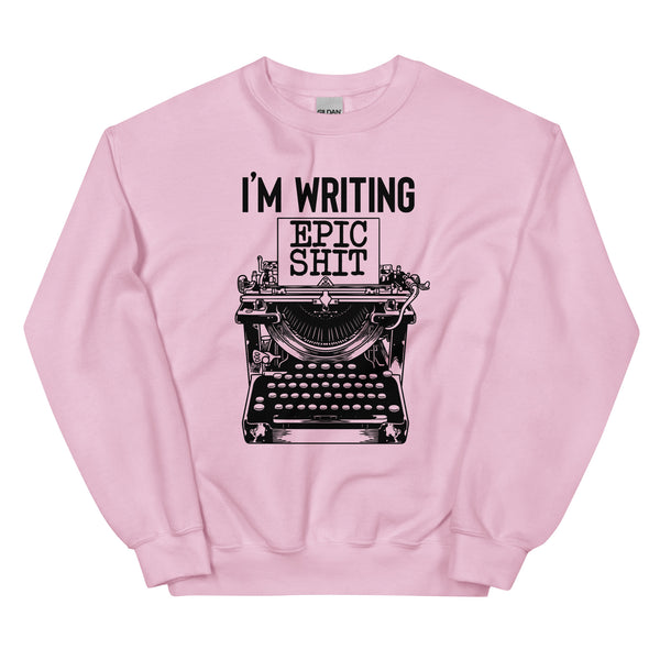 Sweatshirt - Writing Epic Shit black ein Produkt von SCHIETKRAM