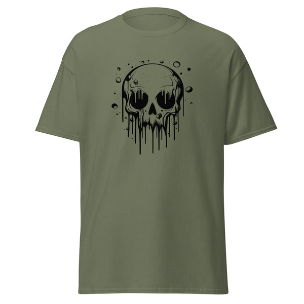 T-Shirt Classic - Melting Skull black ein Produkt von SCHIETKRAM