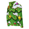 Zip-Hoodie Allover-Print - Weihnachten Tree one ein Produkt von SCHIETKRAM