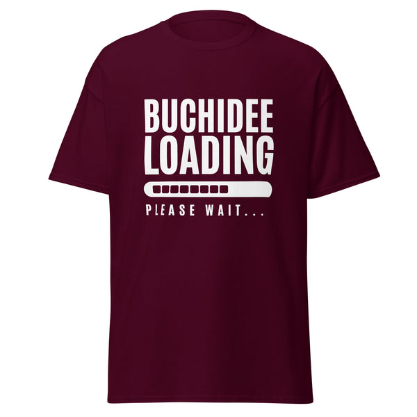 T-Shirt Classic - Buchidee Loading white ein Produkt von SCHIETKRAM