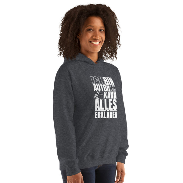 Hoodie Classic - Ich kann alles erklären white ein Produkt von SCHIETKRAM