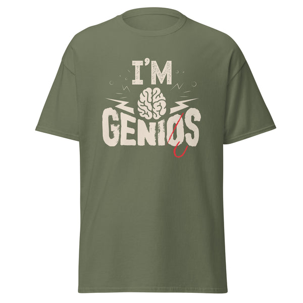 T-Shirt Classic - I'm Genius ein Produkt von SCHIETKRAM
