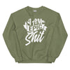 Sweatshirt - I am epic shit white ein Produkt von SCHIETKRAM