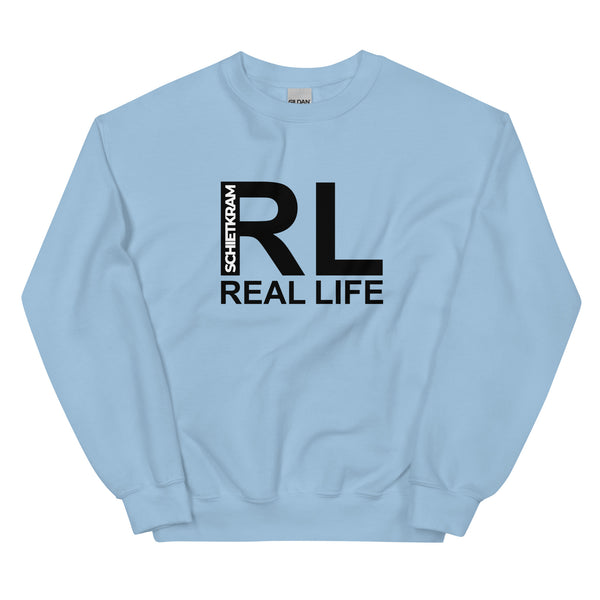 Sweatshirt - Real Life black ein Produkt von SCHIETKRAM