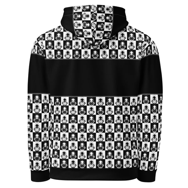 Allover Print Hoodie - Chess dark ein Produkt von SCHIETKRAM