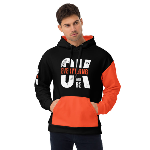 Allover Print Hoodie - Everything will be OK ein Produkt von SCHIETKRAM