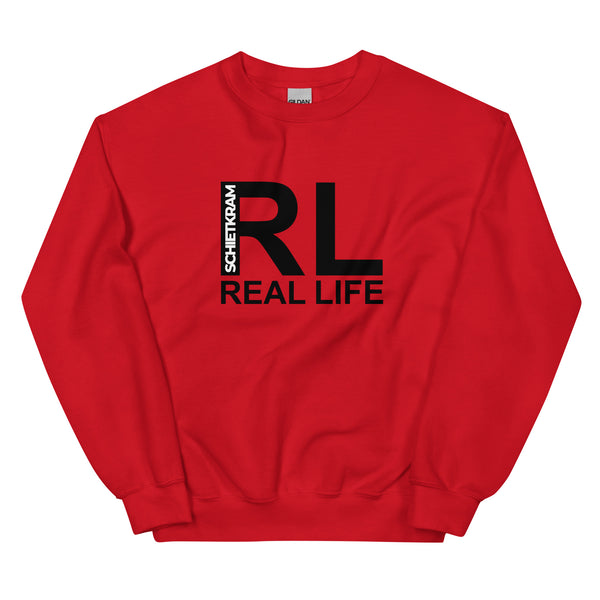 Sweatshirt - Real Life black ein Produkt von SCHIETKRAM