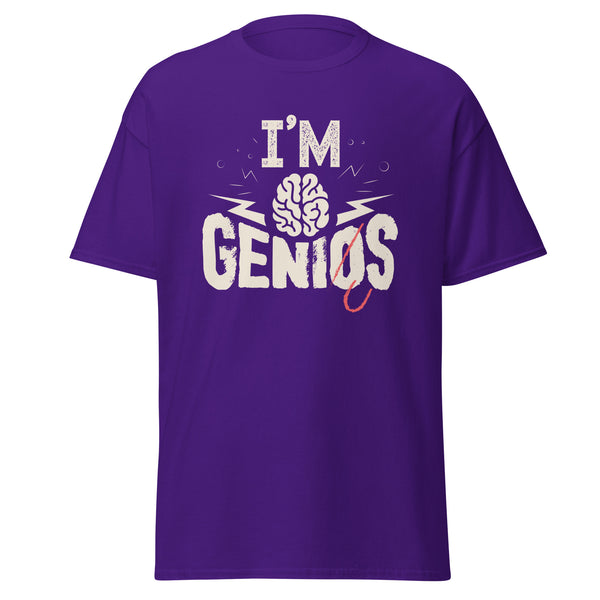 T-Shirt Classic - I'm Genius ein Produkt von SCHIETKRAM