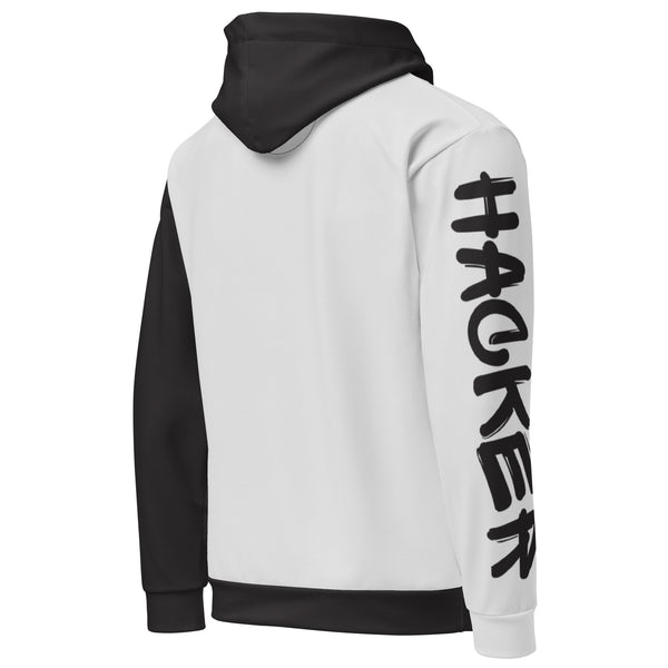 Allover Print Hoodie - Hacker Cat ein Produkt von SCHIETKRAM