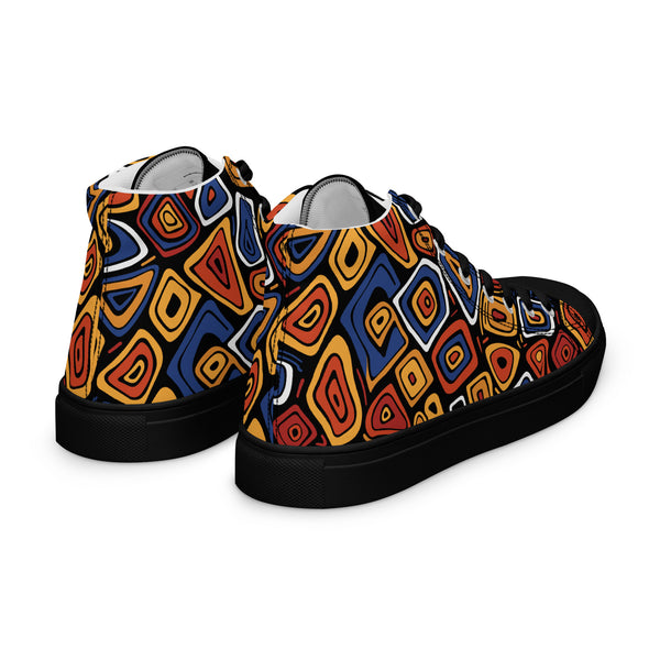 Canvas High-Top Sneaker - Africa black ein Produkt von SCHIETKRAM