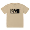 Oversized faded T-shirt - SCHTKRM black ein Produkt von SCHIETKRAM