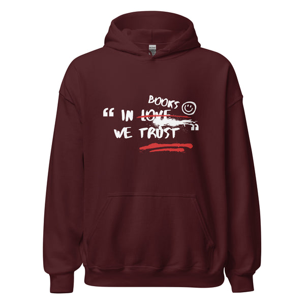 Hoodie Classic - In Books we trust ein Produkt von SCHIETKRAM