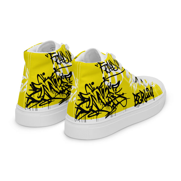 Canvas High-Top Sneaker - Y-Stripe white ein Produkt von SCHIETKRAM