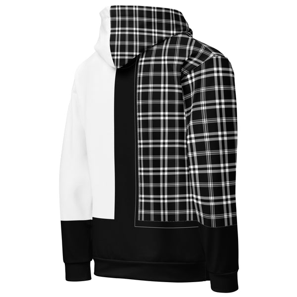 Allover Print Hoodie - Karo ein Produkt von SCHIETKRAM