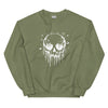 Sweatshirt - Melting Skull white ein Produkt von SCHIETKRAM