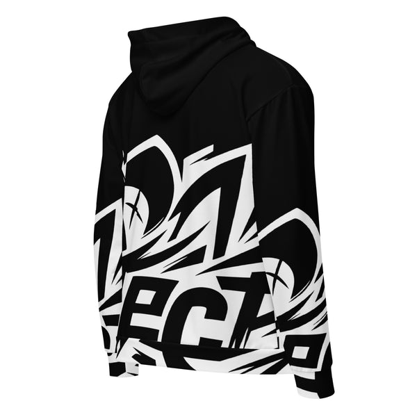 Zip-Hoodie Allover-Print - Bottom ein Produkt von SCHIETKRAM