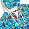 Zip-Hoodie Allover-Print - Christmas Comic ein Produkt von SCHIETKRAM