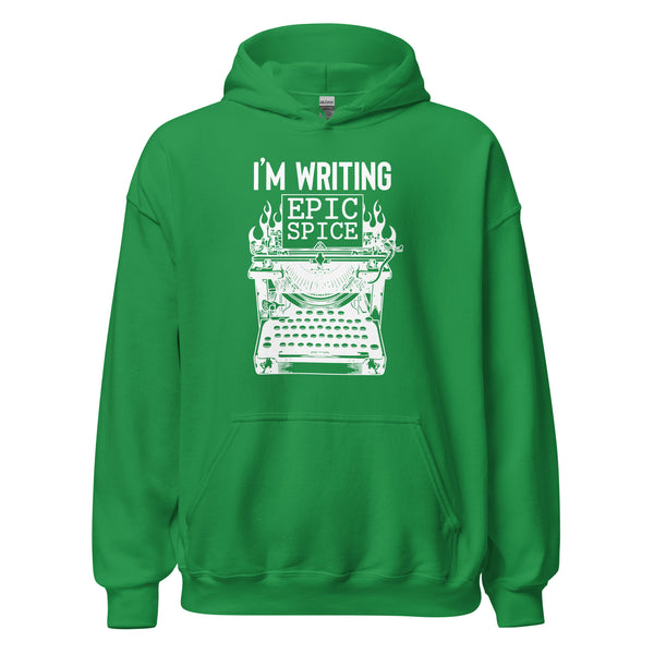 Hoodie Classic - I'm writing epic spice white ein Produkt von SCHIETKRAM