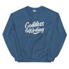 Sweatshirt - Goddess of Writing white ein Produkt von SCHIETKRAM