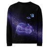 Allover Print Sweatshirt - Galaxy Cat by Wanderkraehe ein Produkt von SCHIETKRAM