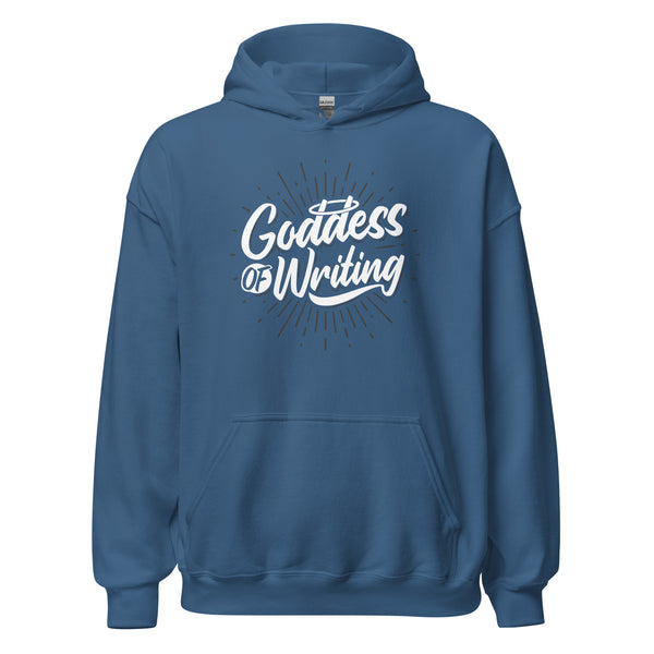 Hoodie Classic - Goddess of Writing white ein Produkt von SCHIETKRAM