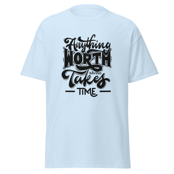 T-Shirt Classic - Anything worth having black ein Produkt von SCHIETKRAM