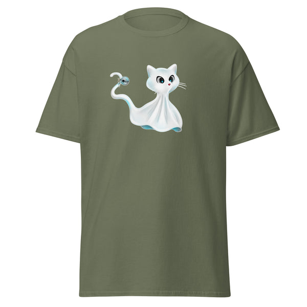 T-Shirt Classic - Ghost Cat by Wanderkraehe ein Produkt von SCHIETKRAM