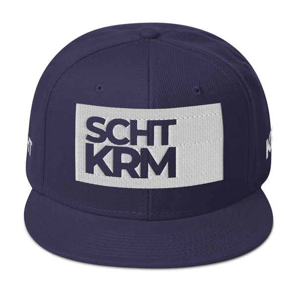 Snapback Hat - SCHTKRM 3D white ein Produkt von SCHIETKRAM